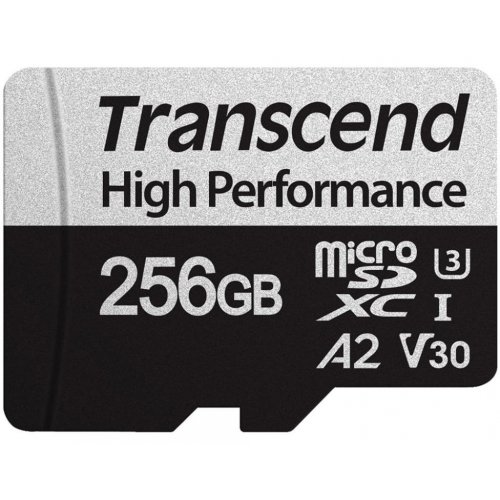 

Transcend microSDXC High Performance 330S 256GB Class 10 UHS-I U3 (TS256GUSD330S)