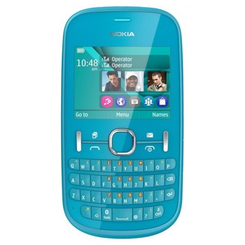 Купить Мобильный телефон Nokia Asha 200 Aqua - цена в Харькове, Киеве, Днепре, Одессе
в интернет-магазине Telemart фото