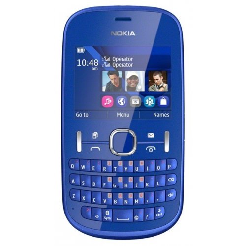 Купить Мобильный телефон Nokia Asha 200 Blue - цена в Харькове, Киеве, Днепре, Одессе
в интернет-магазине Telemart фото