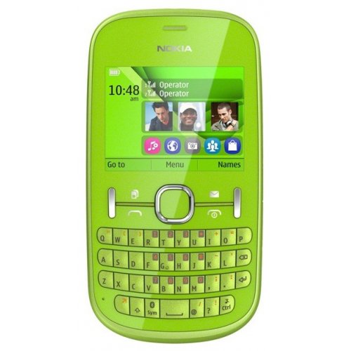 Купить Мобильный телефон Nokia Asha 200 Green - цена в Харькове, Киеве, Днепре, Одессе
в интернет-магазине Telemart фото