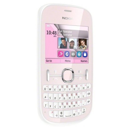 Купить Мобильный телефон Nokia Asha 200 Light Pink - цена в Харькове, Киеве, Днепре, Одессе
в интернет-магазине Telemart фото