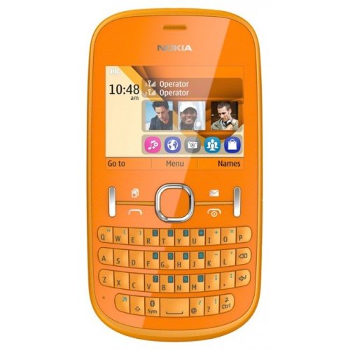 Купить Мобильный телефон Nokia Asha 200 Orange - цена в Харькове, Киеве, Днепре, Одессе
в интернет-магазине Telemart фото