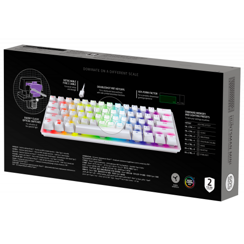 Photo Keyboard Razer Huntsman Mini Clicky Optical Switch (RZ03-03390300-R3M1) Mercury
