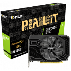 Фото Palit GeForce GTX 1650 StormX D6 OC 4096MB (NE61650U18G1-166F)