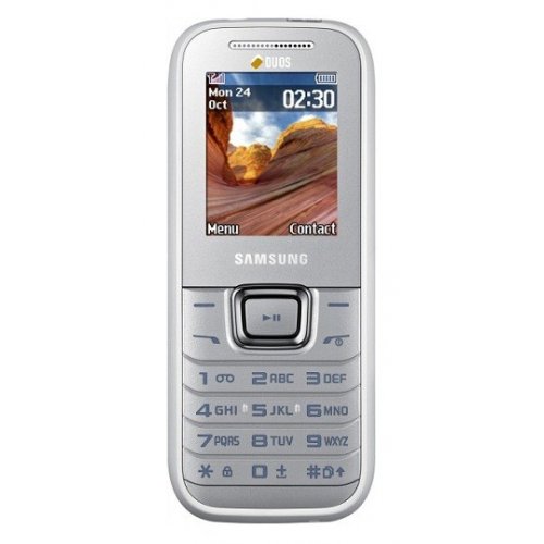 Купить Мобильный телефон Samsung E1232B Duos Pure White - цена в Харькове, Киеве, Днепре, Одессе
в интернет-магазине Telemart фото