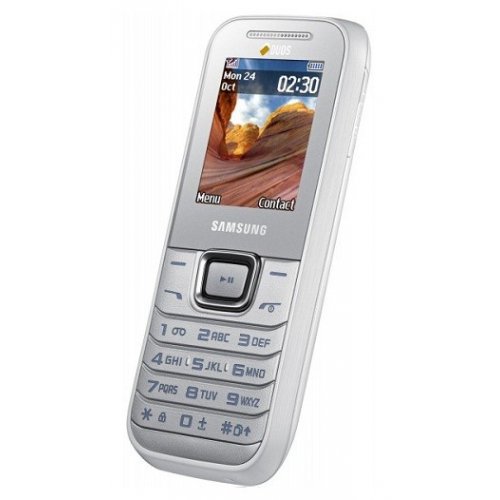 Купить Мобильный телефон Samsung E1232B Duos Pure White - цена в Харькове, Киеве, Днепре, Одессе
в интернет-магазине Telemart фото