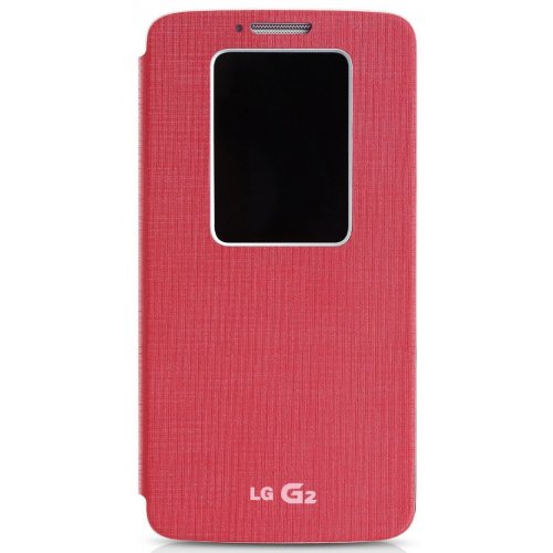 Купити Чохол Чехол LG Quick Window для LG G2 D802 (CCF-240G) Pink - ціна в Києві, Львові, Вінниці, Хмельницькому, Франківську, Україні | інтернет-магазин TELEMART.UA фото