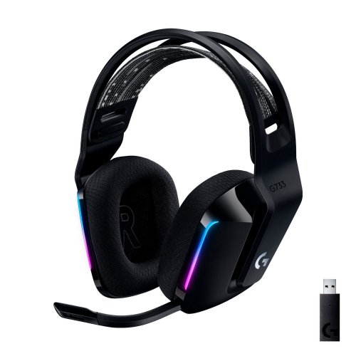 Фото Наушники Logitech G733 Lightspeed RGB Gaming (981-000864) Black