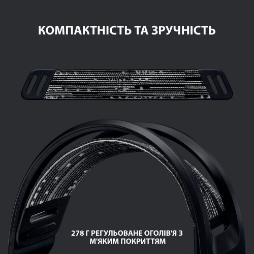 Фото Наушники Logitech G733 Lightspeed RGB Gaming (981-000864) Black