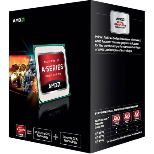 Продать Процессор AMD A10-7800 3.5GHz 4MB sFM2 Box (AD7800YBJABOX) по Trade-In интернет-магазине Телемарт - Киев, Днепр, Украина фото
