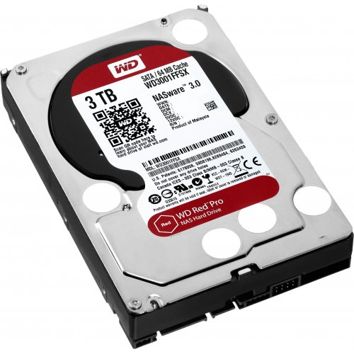 Продати Жорсткий диск Western Digital Red Pro 3TB 64MB 3.5" (WD3001FFSX) за Trade-In у інтернет-магазині Телемарт - Київ, Дніпро, Україна фото