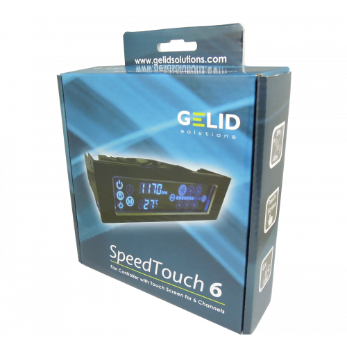 Купити Контролер GELID Solutions SpeedTouch 6 (FC-LC-01) - ціна в Києві, Львові, Вінниці, Хмельницькому, Франківську, Україні | інтернет-магазин TELEMART.UA фото