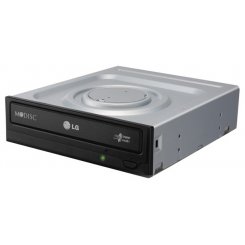 Оптичний привід LG SATA DVD±R/RW 24x (GH24NSC0) Black