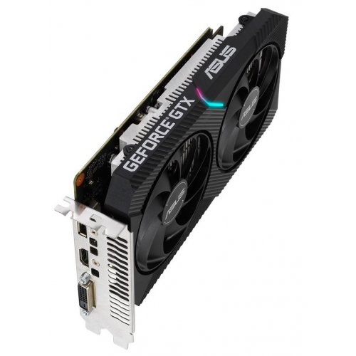 Фото Видеокарта Asus GeForce GTX 1650 Dual Mini OC 4096MB (DUAL-GTX1650-O4GD6-MINI)