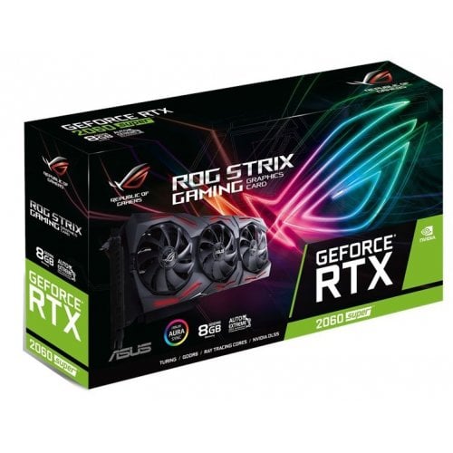 Продать Видеокарта Asus ROG GeForce RTX 2060 SUPER Evo V2 STRIX 8192MB (ROG-STRIX-RTX2060S-8G-EVO-V2-GAMING) по Trade-In интернет-магазине Телемарт - Киев, Днепр, Украина фото