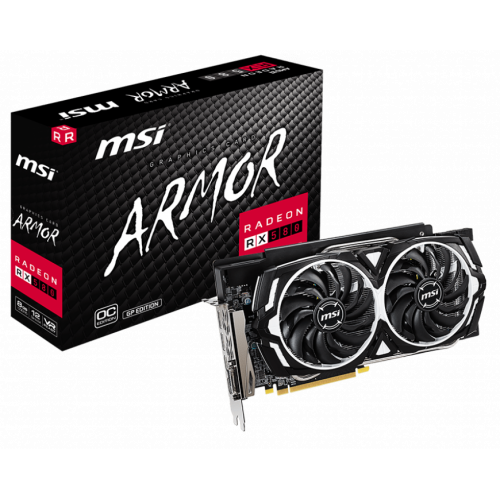 Продати Відеокарта MSI Radeon RX 580 ARMOR GP OC 8192MB (RX 580 ARMOR GP OC) за Trade-In у інтернет-магазині Телемарт - Київ, Дніпро, Україна фото