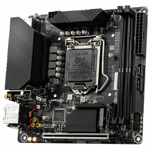 Photo Motherboard MSI H410I PRO WIFI (s1200, Intel H410)