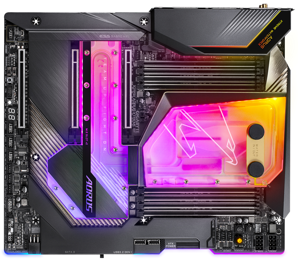 Gigabyte x299x aorus xtreme waterforce обзор