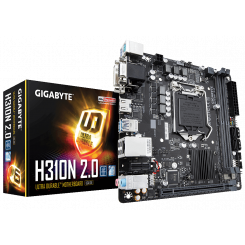 Фото Gigabyte H310N 2.0 (s1151-v2, Intel H310)