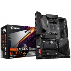 Фото Gigabyte B550 AORUS ELITE AX (sAM4, AMD B550)