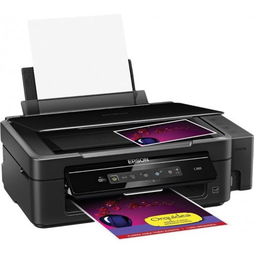 МФУ Epson L355 (C11CC86302) купить в Украине: Киев, Днепр, Харьков, Одесса  | Низкая цена, отзывы, характеристики от TELEMART фото