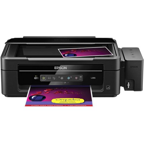 МФУ Epson L355 (C11CC86302) купить в Украине: Киев, Днепр, Харьков, Одесса  | Низкая цена, отзывы, характеристики от TELEMART фото