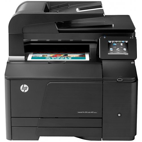 Купить МФУ HP LaserJet Pro 200 MFP M276n (CF144A) - цена в Харькове, Киеве, Днепре, Одессе
в интернет-магазине Telemart фото