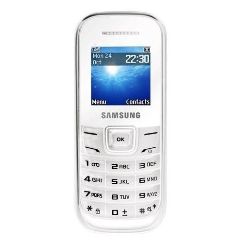 Купить Мобильный телефон Samsung E1200 White - цена в Харькове, Киеве, Днепре, Одессе
в интернет-магазине Telemart фото