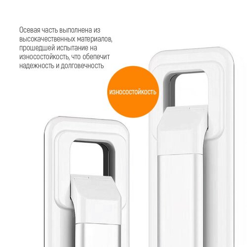 Настільна лампа ColorWay LED table lamp with wireless charging and USB (CW-DL01WC-W) White купити в Україні: Київ, Львів, Хмельницький, Тернопіль, Івано-Франківськ | Низька ціна, відгуки, характеристики від TELEMART фото