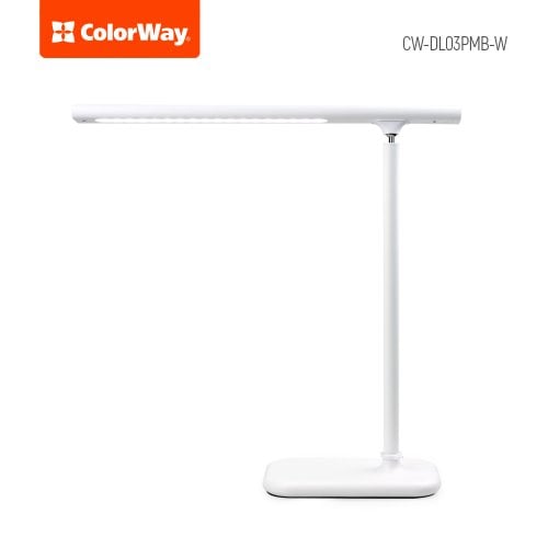 Купити Настільна лампа ColorWay LED table lamp magnet with built-in battery (CW-DL03PMB-W) White - ціна в Києві, Львові, Вінниці, Хмельницькому, Франківську, Україні | інтернет-магазин TELEMART.UA фото