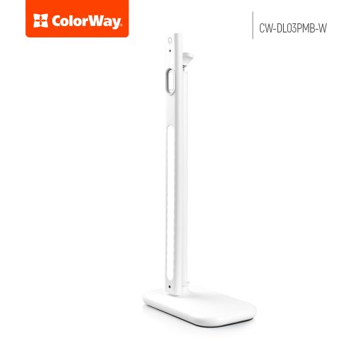 Купити Настільна лампа ColorWay LED table lamp magnet with built-in battery (CW-DL03PMB-W) White - ціна в Києві, Львові, Вінниці, Хмельницькому, Франківську, Україні | інтернет-магазин TELEMART.UA фото