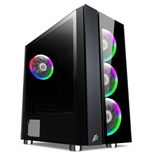 

1stPlayer B7-E-R1 Color LED без БП Black