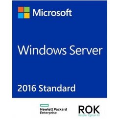 Фото HP Windows Server 2016 Standard ROK RU SW (P00487-251)