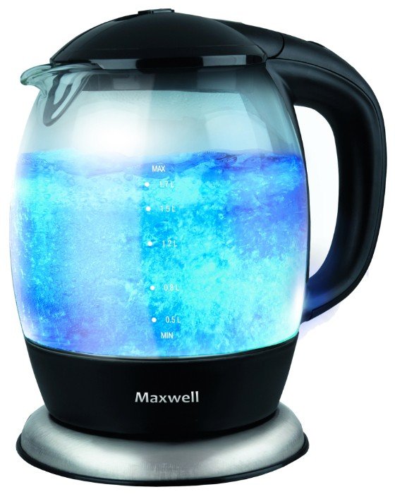 Купить Электрочайник Maxwell MW-1026 BK - цена в Харькове, Киеве ...