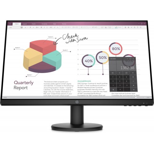 

HP 23.8" P24v G4 (9TT78AA) Black