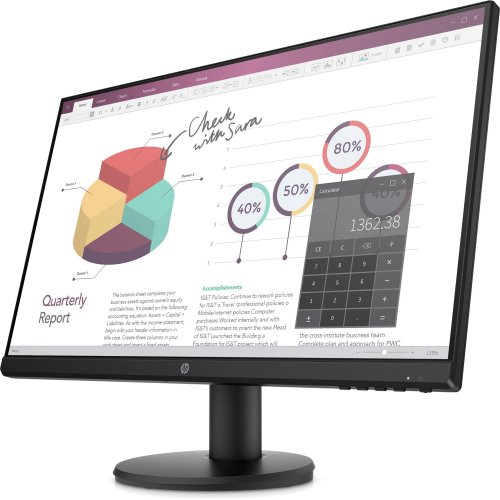 Продати Монітор HP 23.8" P24v G4 (9TT78AA) Black за Trade-In у інтернет-магазині Телемарт - Київ, Дніпро, Україна фото