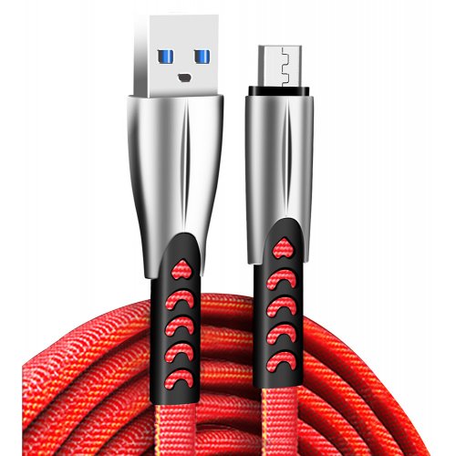

ColorWay USB to microUSB 2.4A 1m (CW-CBUM011-RD) Red