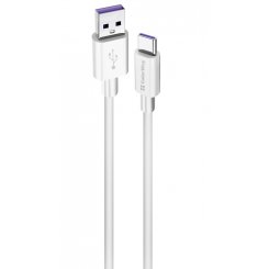 Кабель ColorWay USB to USB Type-C 5A 1m (CW-CBUC019-WH) White