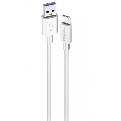 

ColorWay USB to USB Type-C 5A 1m (CW-CBUC019-WH) White