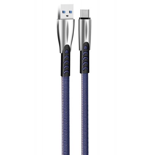 Купить Кабель ColorWay USB to USB Type-C 2.4A 1m (CW-CBUC012-BL) Blue - цена в Харькове, Киеве, Днепре, Одессе
в интернет-магазине Telemart фото