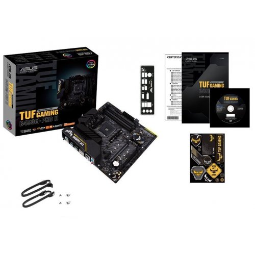 Фото Материнська плата Asus TUF Gaming B450M-Pro II (sAM4, AMD B450)