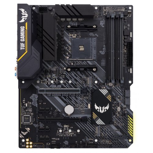 Материнская плата Asus TUF GAMING B450-PLUS II (sAM4, AMD B450) купить в Украине: Киев, Днепр, Харьков, Одесса  | Проверка совместимости, низкая цена, отзывы, характеристики от TELEMART фото