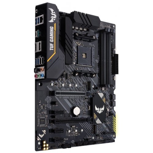 Материнская плата Asus TUF GAMING B450-PLUS II (sAM4, AMD B450) купить в Украине: Киев, Днепр, Харьков, Одесса  | Проверка совместимости, низкая цена, отзывы, характеристики от TELEMART фото