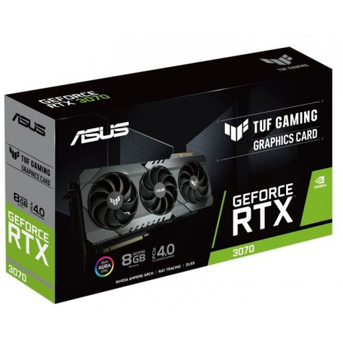 Продати Відеокарта Asus TUF GeForce RTX 3070 Gaming 8192MB (TUF-RTX3070-8G-GAMING) за Trade-In у інтернет-магазині Телемарт - Київ, Дніпро, Україна фото