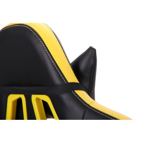 Купить Игровое кресло VR Racer BattleBee (515278) Black/Yellow - цена в Харькове, Киеве, Днепре, Одессе
в интернет-магазине Telemart фото