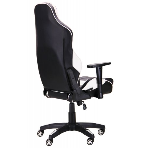 Игровое кресло VR Racer Expert Virtuoso (521170) Black/White купить в Украине: Киев, Днепр, Харьков, Одесса  | Низкая цена, отзывы, характеристики от TELEMART фото