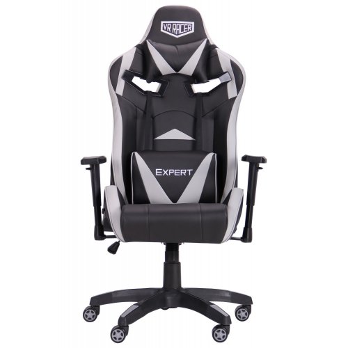 Ігрове крісло VR Racer Expert Wizard (545090) Black/Grey купити в Україні: Київ, Львів, Хмельницький, Тернопіль, Івано-Франківськ | Низька ціна, відгуки, характеристики від TELEMART фото