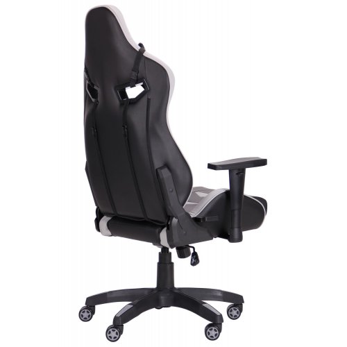 Ігрове крісло VR Racer Expert Wizard (545090) Black/Grey купити в Україні: Київ, Львів, Хмельницький, Тернопіль, Івано-Франківськ | Низька ціна, відгуки, характеристики від TELEMART фото