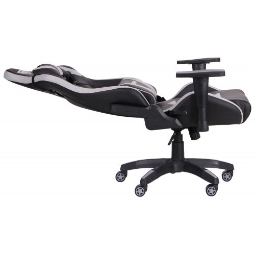 Ігрове крісло VR Racer Expert Wizard (545090) Black/Grey купити в Україні: Київ, Львів, Хмельницький, Тернопіль, Івано-Франківськ | Низька ціна, відгуки, характеристики від TELEMART фото