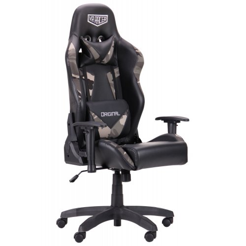 Игровое кресло VR Racer Original Dazzle (521985) Black/Camouflage купить в Украине | Telemart фото